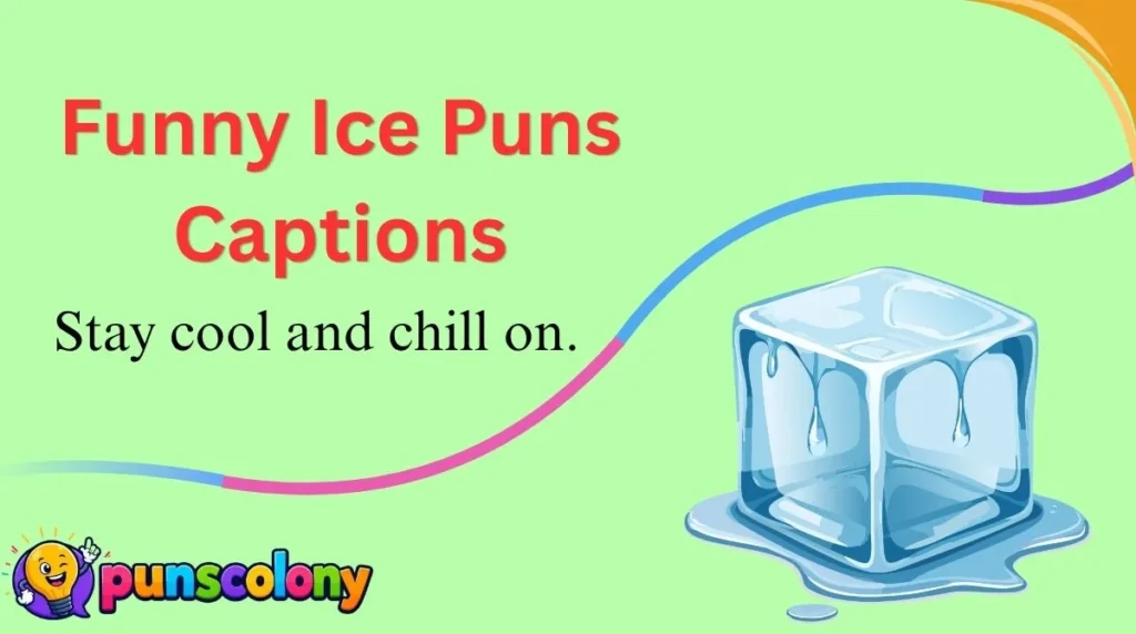 Funny Ice Puns Captions