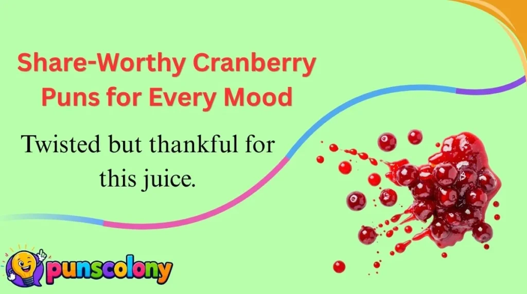 Share-Worthy Cranberry Puns for Every Mood