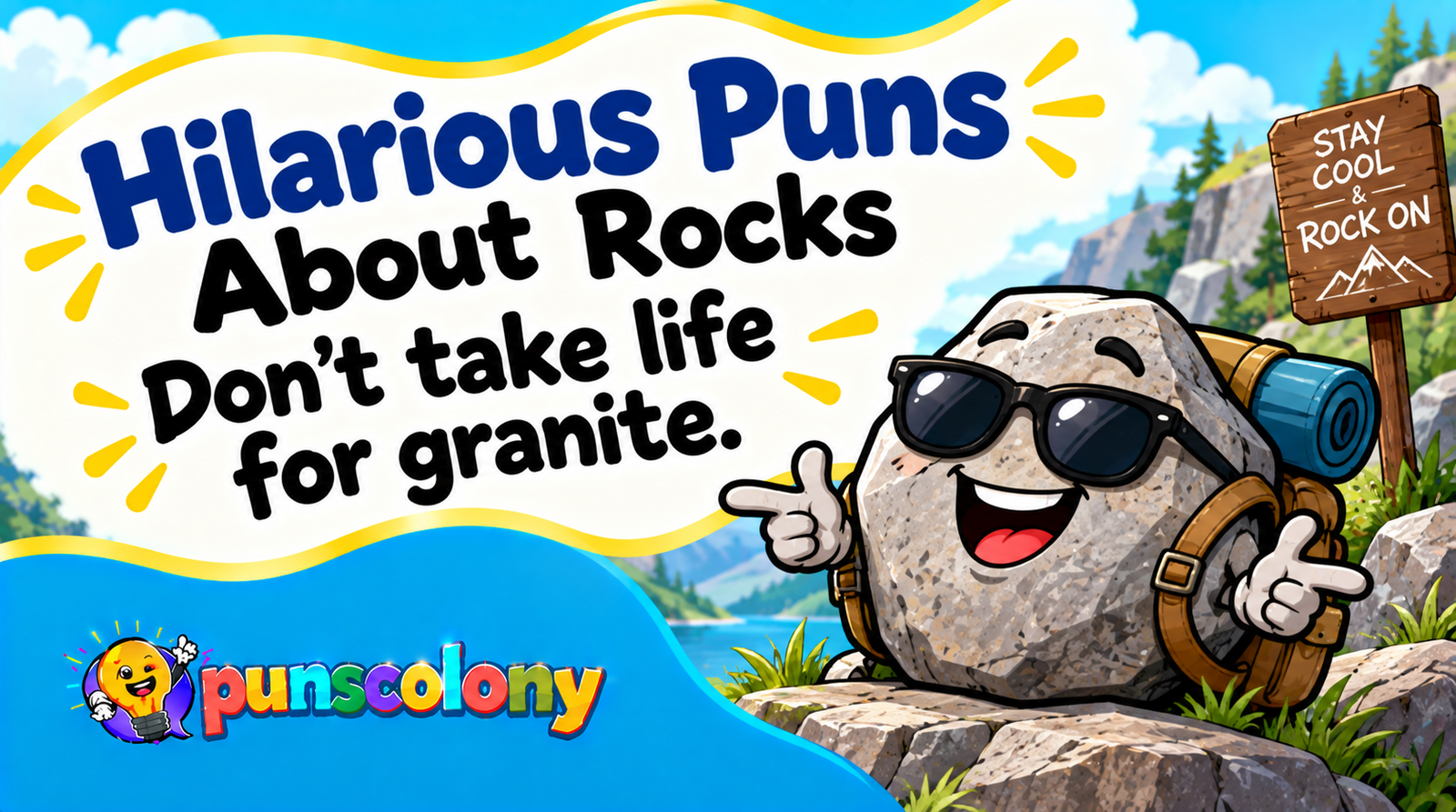 Hilarious Puns About Rocks