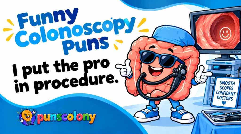 Funny Colonoscopy Puns