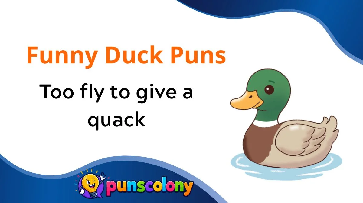 Funny Duck Puns