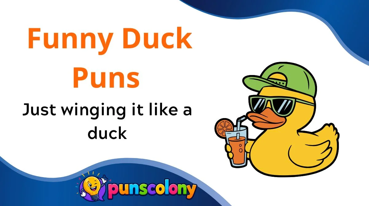 Funny Duck Puns
