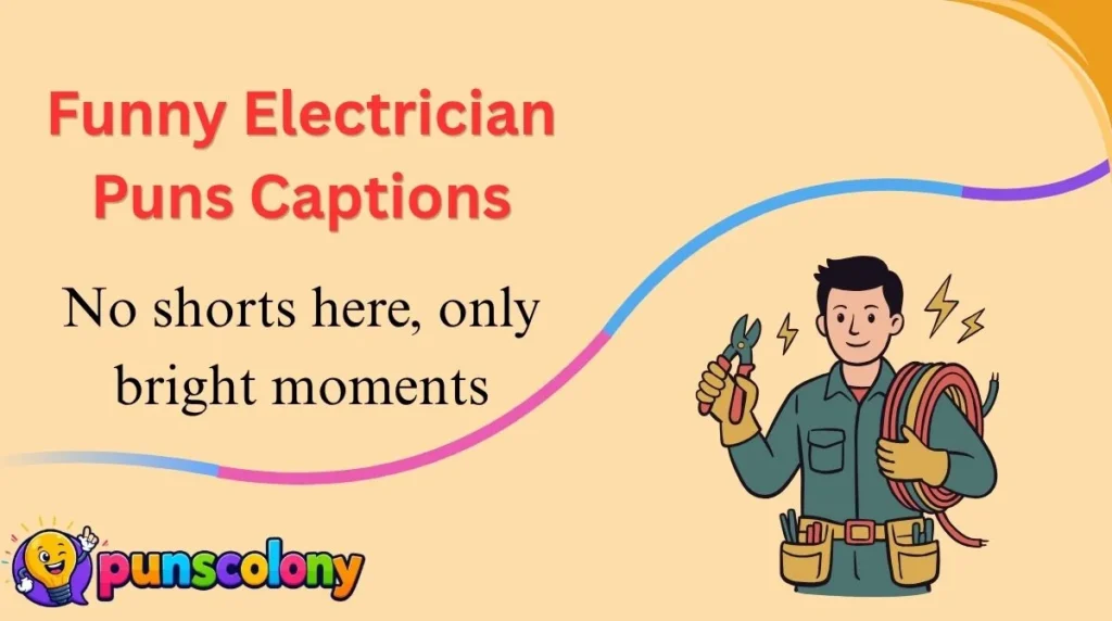 Funny Electrician Puns Captions