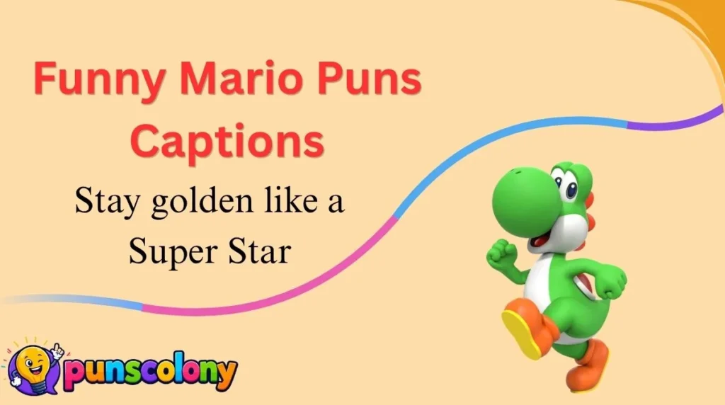 Funny Mario Puns Captions