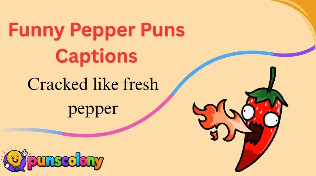 Funny Pepper Puns Captions