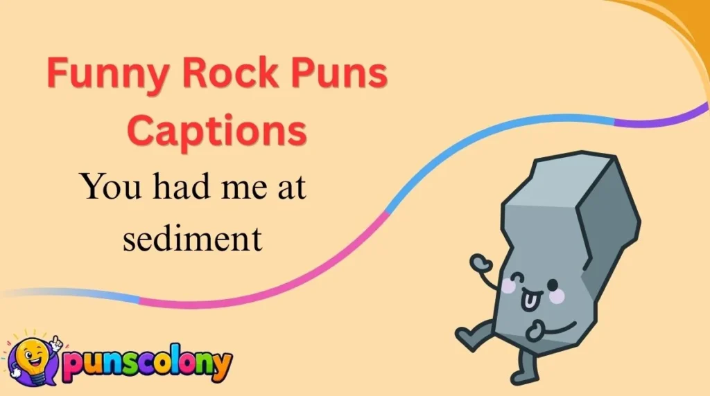 Funny Rock Puns Captions