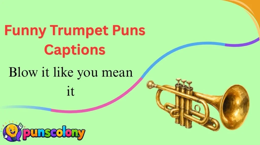 Funny Trumpet Puns Captions