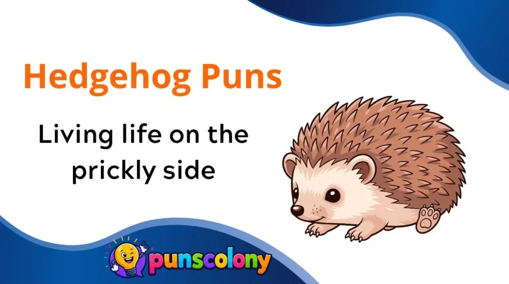 Hedgehog Puns