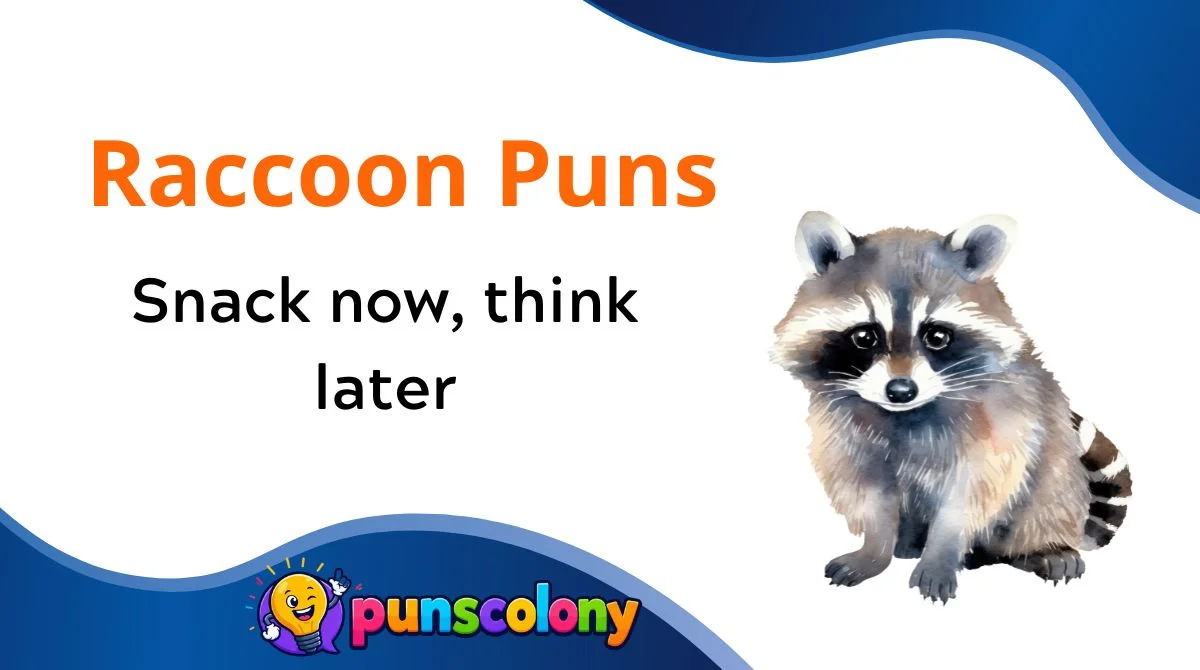 Raccoon Puns