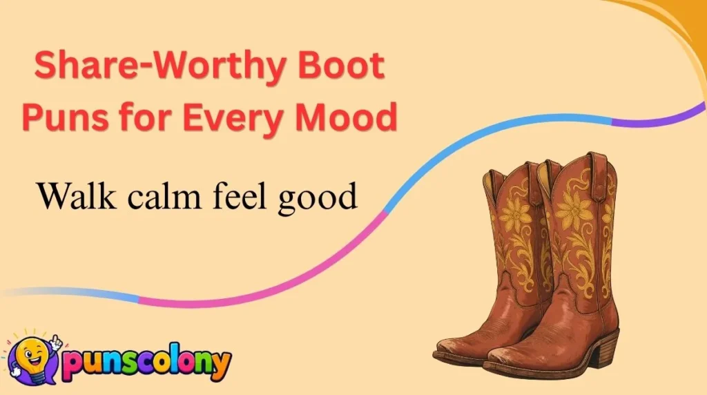 Share-Worthy Boot Puns for Every Mood