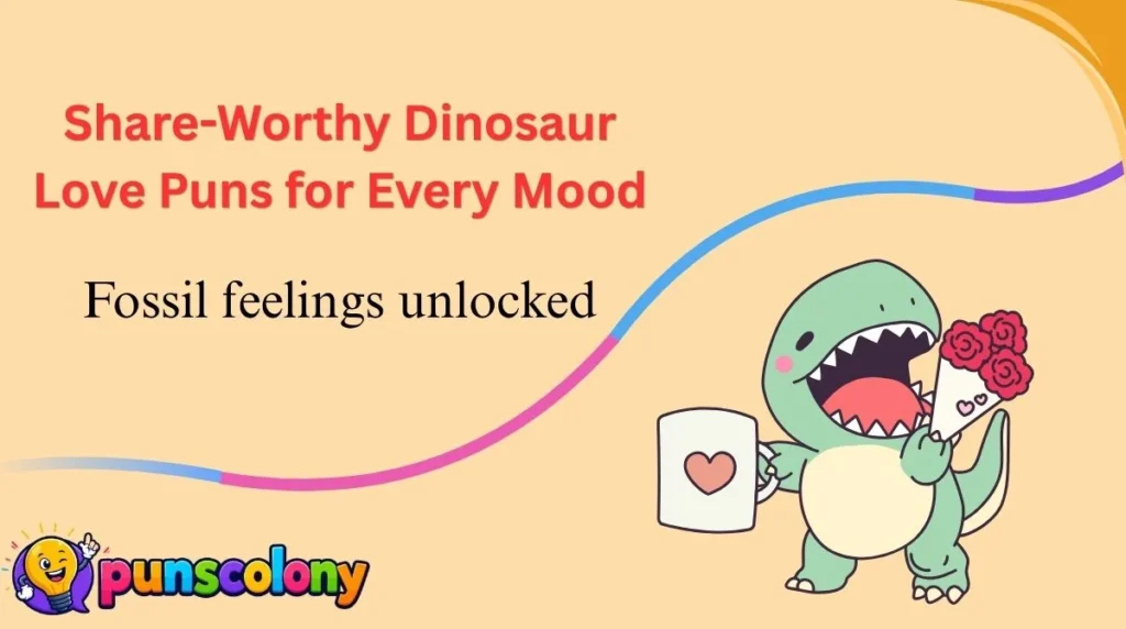 Share-Worthy Dinosaur Love Puns for Every Mood