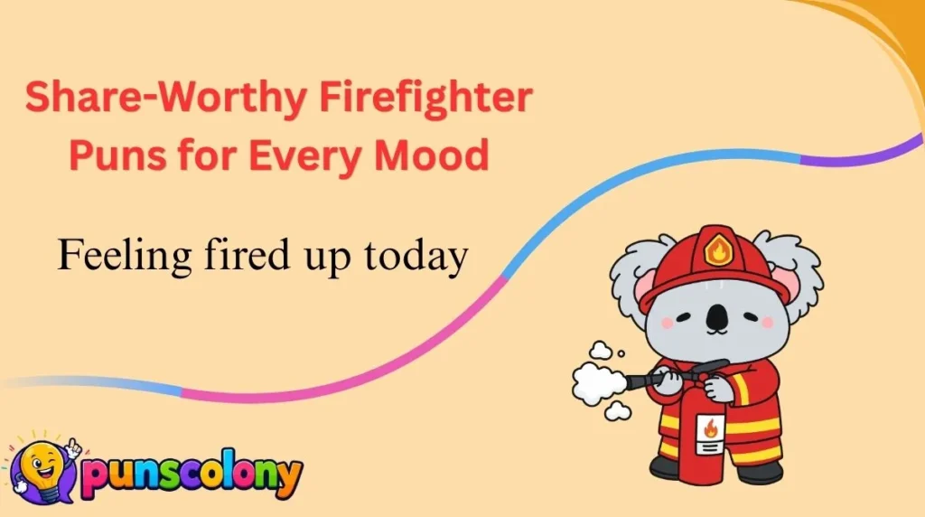 Share-Worthy Firefighter Puns for Every Mood