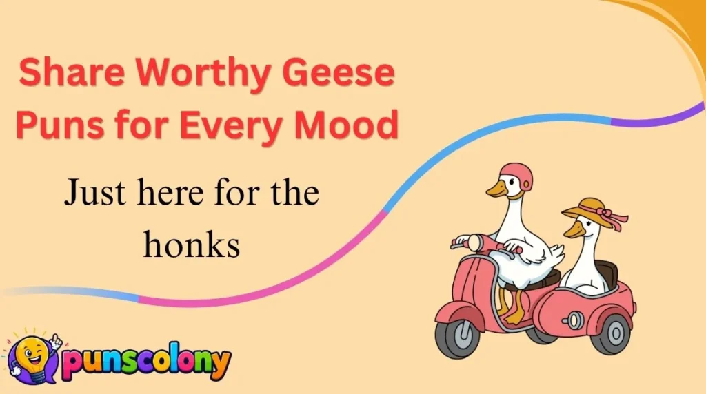 Share Worthy Geese Puns for Every Mood