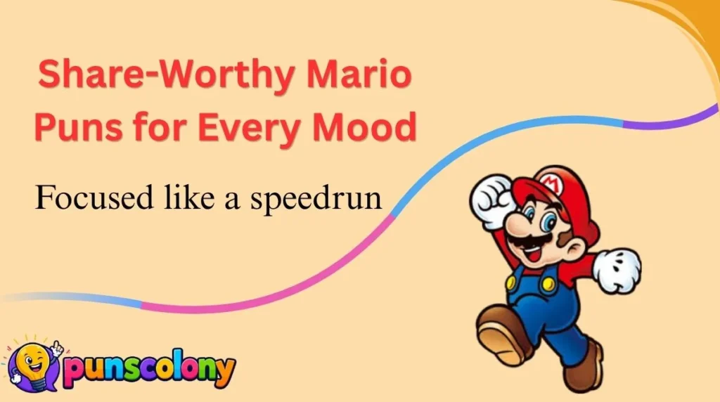 Share-Worthy Mario Puns for Every Mood