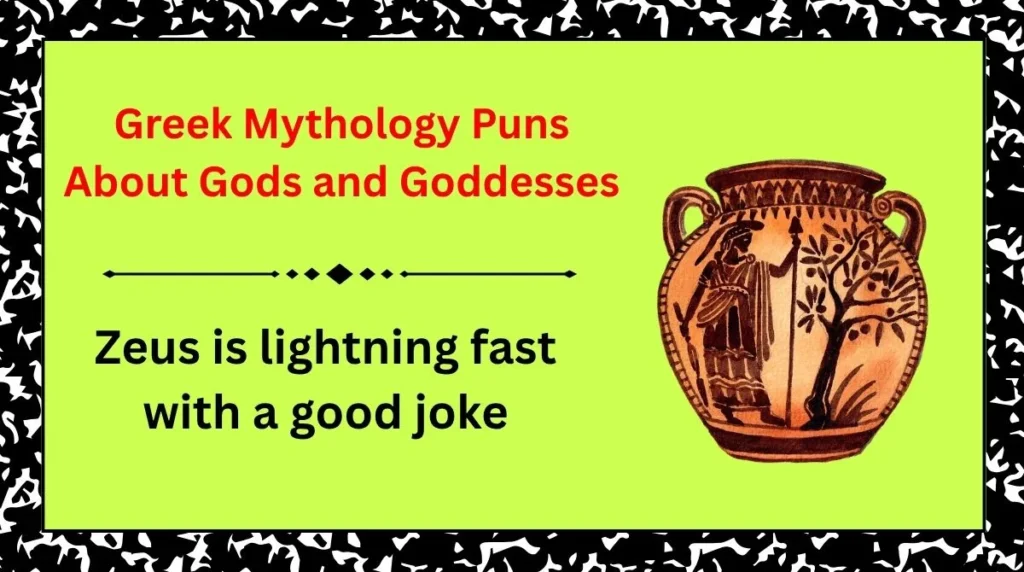 Greek Mythology Puns About Gods and Goddesses