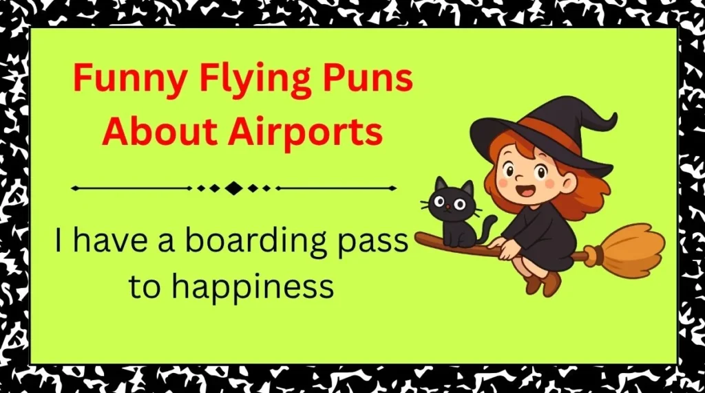 Funny Flying Puns About Airports
