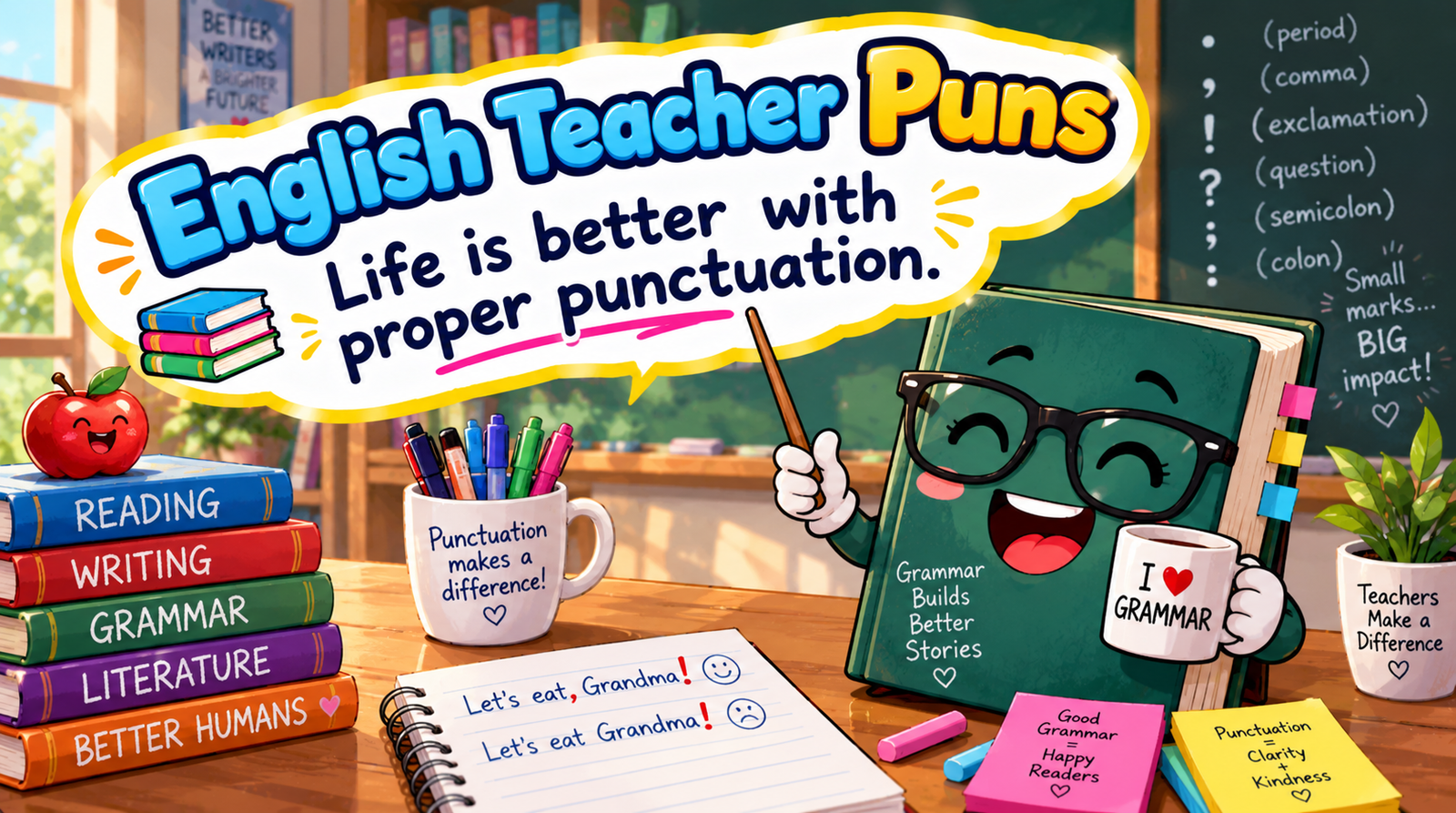 English Teacher Puns