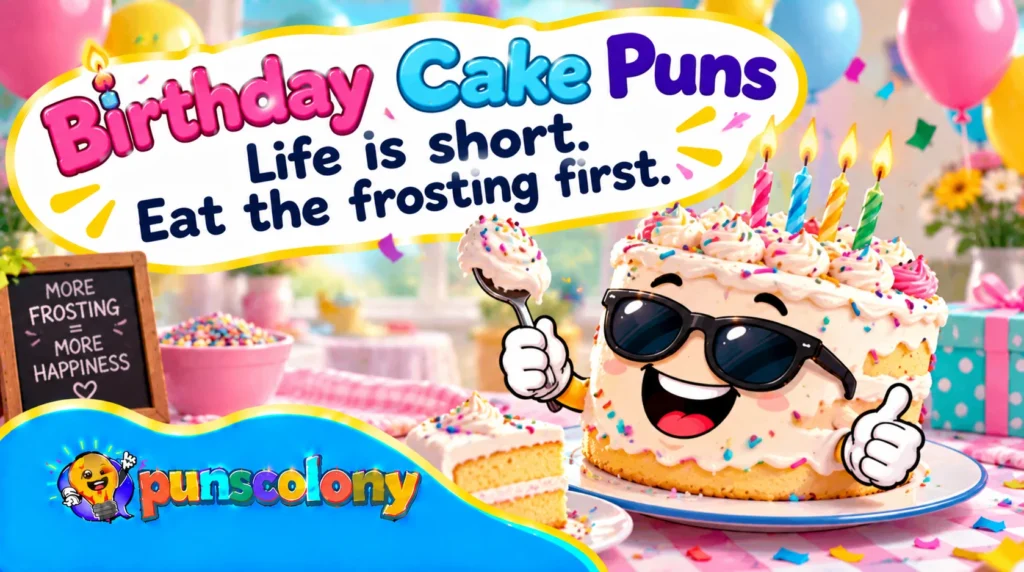 Birthday Cake Puns