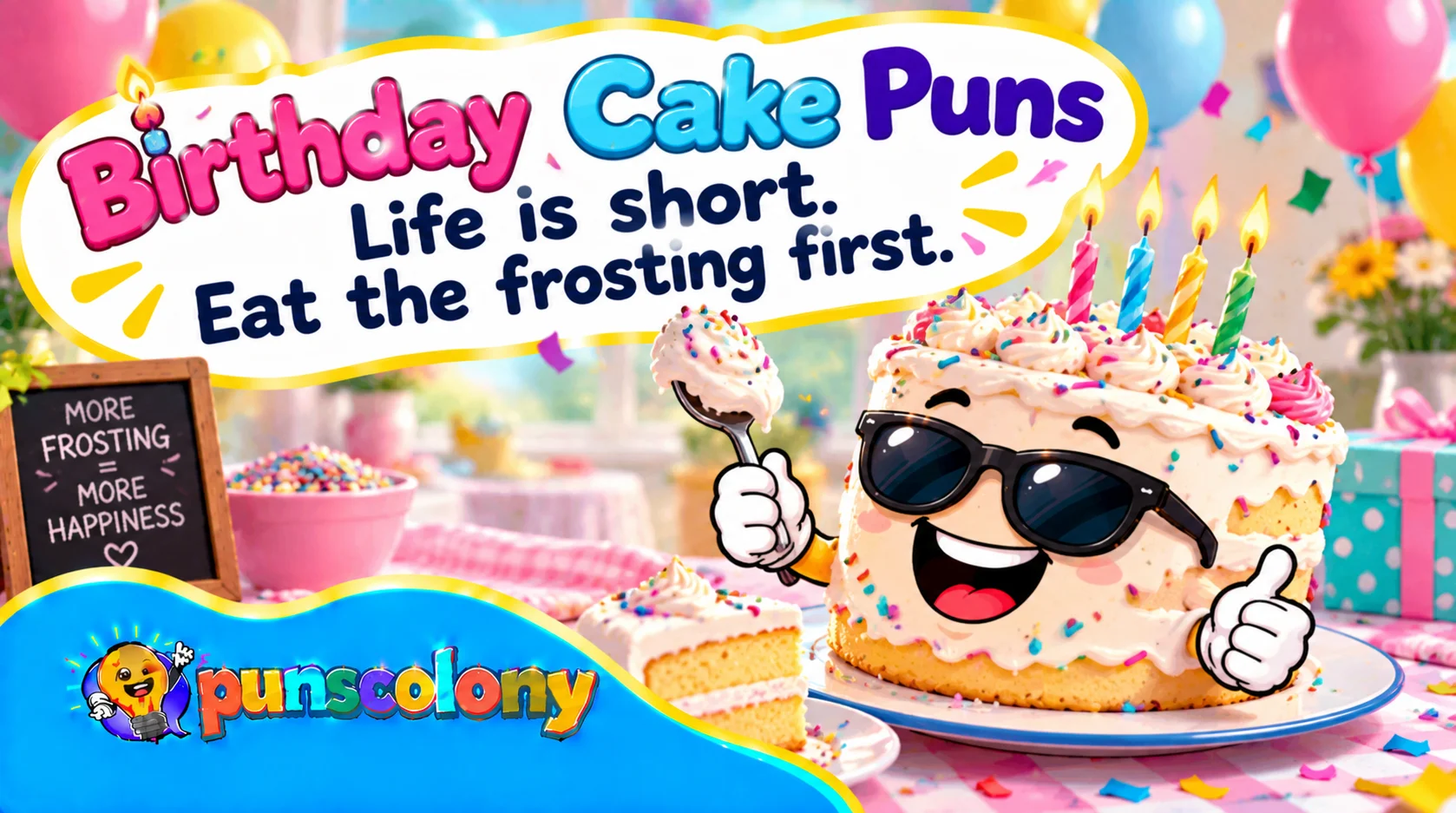 Birthday Cake Puns