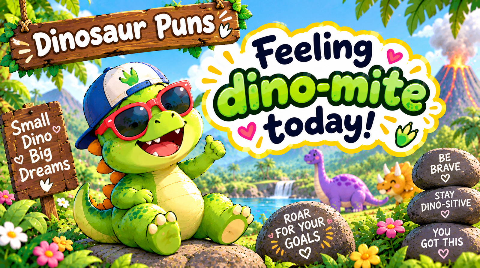 Cute Dinosaur Puns
