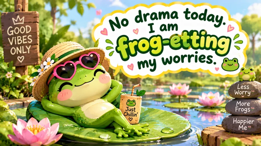 Cute Frog Puns