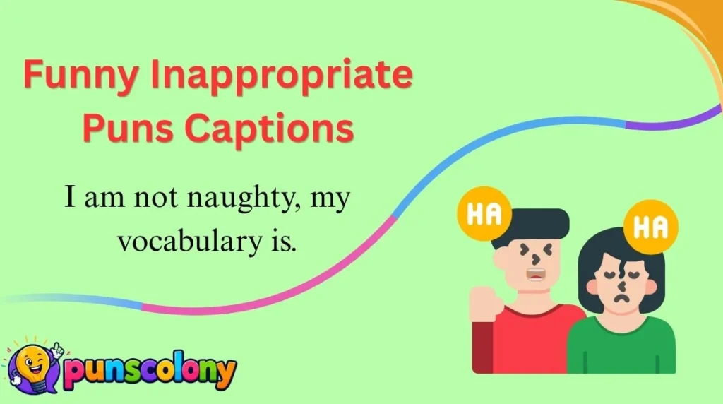 Funny Inappropriate Puns Captions