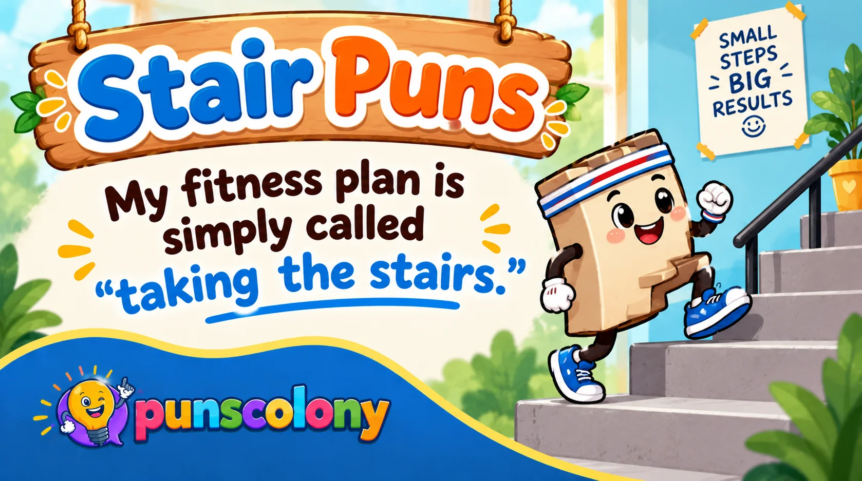 Stair Puns